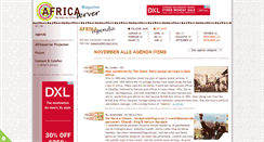 Desktop Screenshot of africaserver.nl